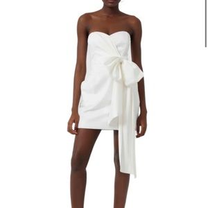 French connection strapless dress